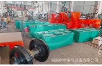 8噸工礦蓄電池電機車攜配套配件出口海外